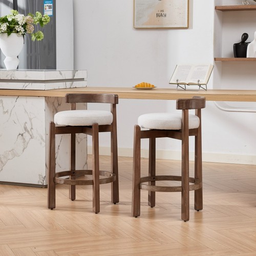 Set swivel wood counter - set, 2